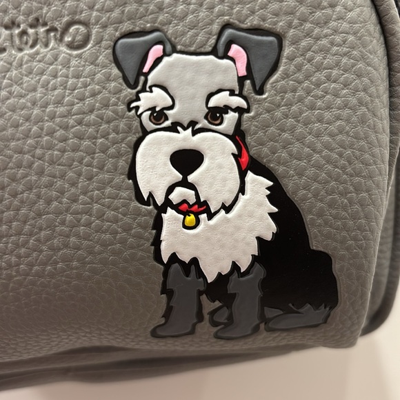 NWT Marc Tetro gray Schnauzer mini Backpack - Picture 2 of 12